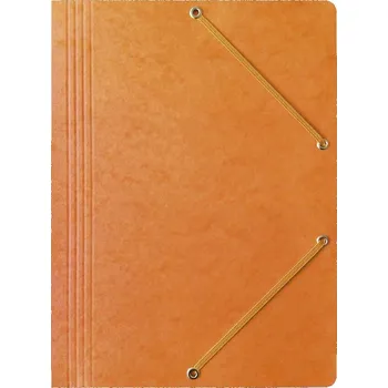 DESKY S GUMIČKOU NA DOKUMENTY preszpan A4 oranžové 400087826 BANTEX