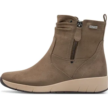 Dámské kozačky JANA SHOES NĚMECKO Boty Jana 497 hnědé dámské polokozačky Velikost: 39