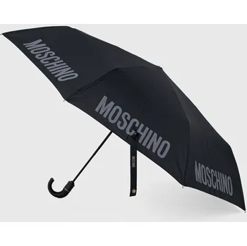 Deštník Deštník Moschino černá barva, 8064 99X, vel. ONE SIZE