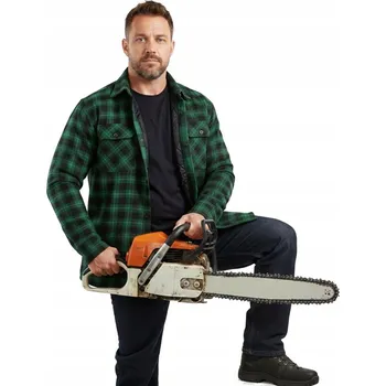 Pracovní obuv Flanelová Pracovní Košile Zimní Zateplená Bavlna