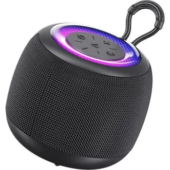 Bluetooth reproduktor WG - Bluetooth Speaker WG AuraBeats, 5W, TWS, LED, černá