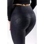 GoldBee Legíny Push-Up Pro Koženkové Dark Blue Barva: Dark Blue, Velikost: 4XL