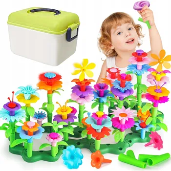 ostatní stavebnice Stavební kostky STAVEBNICE v kreativní krabičce, 134 dílů VĚTŠÍ VERZE