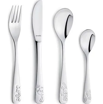 Příbor Sada dětských příborů AMEFA 4ks Forest friends