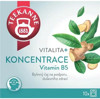 Čaj Byl.čaj Teekanne - Vitalita + koncentrace,10x 1,8g