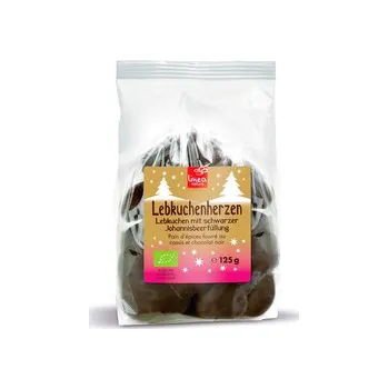 Čokoláda Perníčky v čokoládě s náplní z černého rybízu 125 g BIO LINEA NATURA