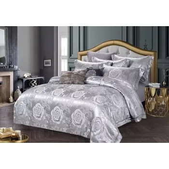 Povlečení LUXUSNÍ ZÁMECKÉ SATÉNOVÉ POVLEČENÍ na 2 postele 140x200/70x90 cm - LIDUŠKA + PROSTĚRADLO ZDARMA!