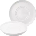 Podšálek k hrnku Makronka - bílá