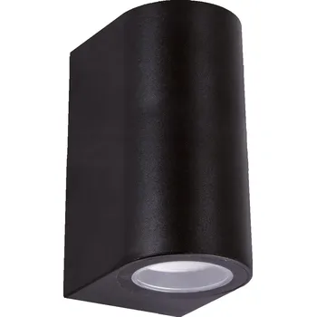 Venkovní osvětlení Venkovní nástěnné svítidlo Struhm černé GU10 0 W