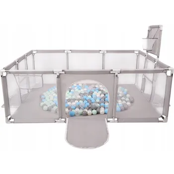 Dětská ohrádka Ohrádka Selonis OHRÁDKA HŘIŠTĚ S MÍČKY PRO DĚTI 180 x 122 cm