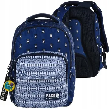 Školní batoh Školní batoh Back Up s více přihrádkami modrý 24 l