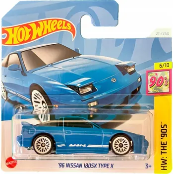 autíčko Nissan 180SX Type X (1996), Hot Wheels, HW: 90. léta, 2024, HTB08