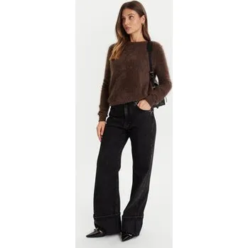 Pánský svetr ViCOLO Svetr 22066F Hnědá Regular Fit S