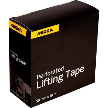 Lepicí páska MIRKA Maskovací páska lakýrnická 50 mm x 10 m, na lišty a těsnění, perforovaná