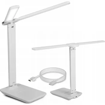 Lampička LED Stolní lampička rýsovací školní na stůl s držákem na telefon