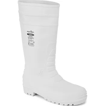 Pracovní obuv Vysoké průmyslové voděodolné boty S4 EN ISO 20345 vel. 40 Bílá R