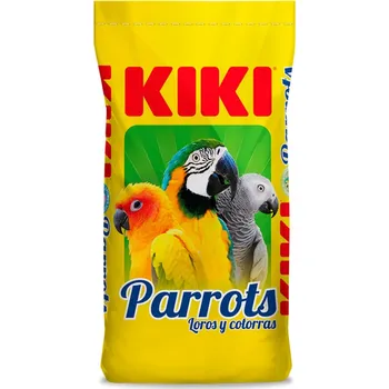 Krmivo pro ptáka KIKI Velký Papoušek s Vitamíny - 1,6kg