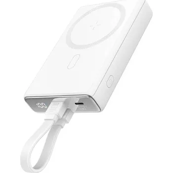 Powerbanka Magnetická powerbanka Joyroom se stojánkem JR-PBM01, 20W, 10000mA (bílá)