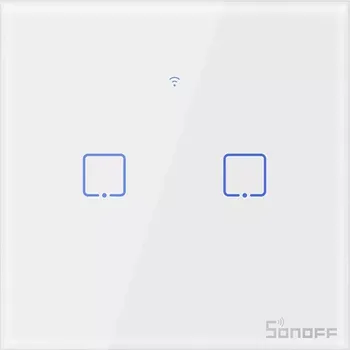Centrální jednotka pro chytrou domácnost Smart Switch WiFi Sonoff T0 EU TX (2-kanálový)