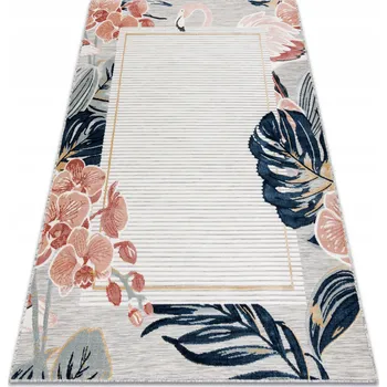 Koberec KOBEREC SISAL DVOUÚROVŇOVÝ 78x150 cm LISTY #D1068