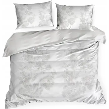 Povlečení PREMIUM SATÉNOVÁ SADA POVLEČENÍ 220 X 200 CM BÍLÁ