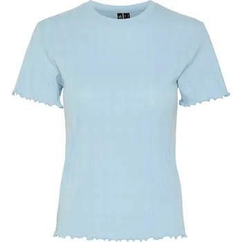Dámské tričko Pieces Dámské tričko PIECES-17155480 CASHMERE BLUE Modré