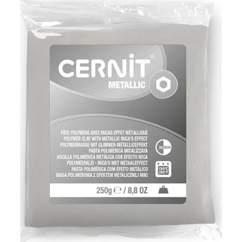 Výtvarná barva Cernit Metallic Polymerová hmota Pearl White 250 g