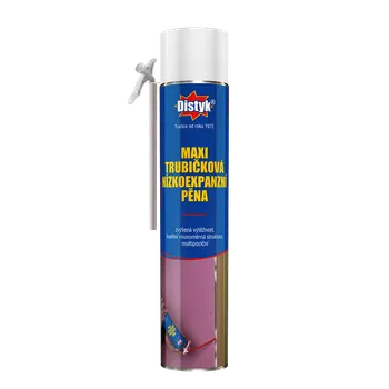 Montážní pěna DISTYK Nízkoexpanzní pěna MAXI 500 ml trubičková
