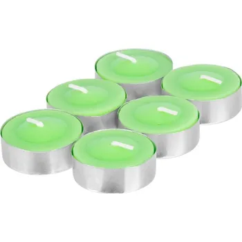 STREND PRO Svíčka Citronella C-151, repelentní, čajová, zelená, bal. 6 ks