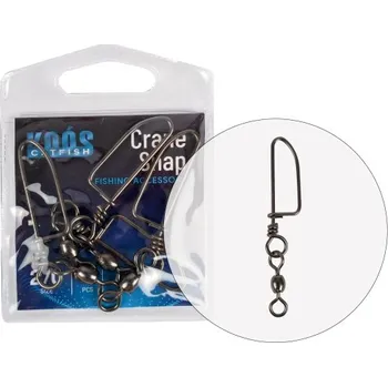 KOÓS - Obratlík se sponou Crane Coastlock vel. 2/0 x 7 4 ks