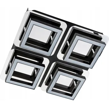 Stropní svítidlo přisazené Horoz Electric 20 W s integrovaným LED zdrojem, 25 cm, stříbrné