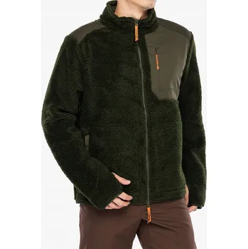 Pánská mikina Fleecová Mikina Dovre Teddy Fleece LS - zelená XL