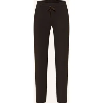 Juvia Dámské Tepláky Elna, tmavě hnědá, 36