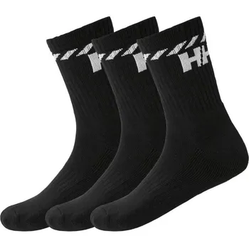 Pánské termo ponožky Helly Hansen ponožky 3 páry COTTON SPORT SOCK 3PK 67479 990 39-41