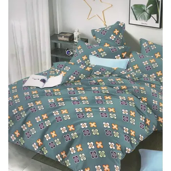 Povlečení NOVINKA 2025 ! Bavlněná sada povlečení 3D Francouzské 200x220 cm KVÍTEČKY + PROSTĚRADLO ZDARMA !