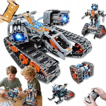 ostatní stavebnice STAVEBNICE ROBOT NA DÁLKOVÉ OVLÁDÁNÍ RC 4v1 724 dílků iM.Master 8051