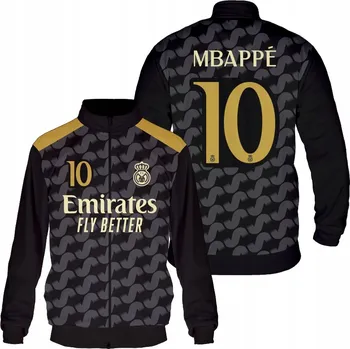 Chlapecká mikina Dětská tepláková mikina fotbalová pro děti MBAPPE vel. 146