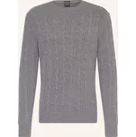 Boss Pánský Svetr Hetico, šedá, 3XL