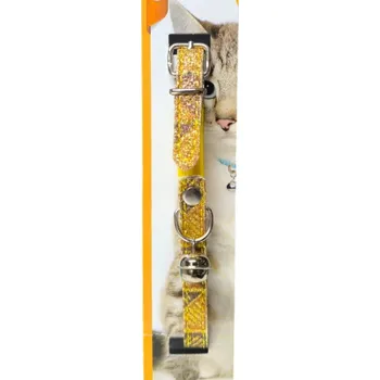 Obojek pro psa Obojek pro kočky se zvonečkem, 31 cm, lesklý