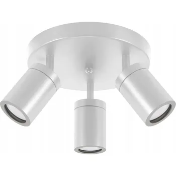 Stropní bodové svítidlo Ideus bílé 3xGU10 IP44