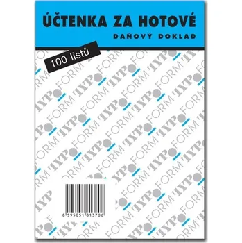 Tiskopis Účtenka za hotové