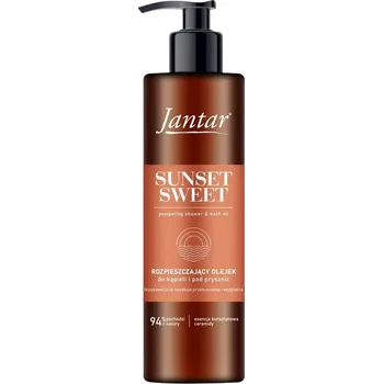 Sprchový gel FARMONA Jantar Sunset Sweet Hýčkající olej do koupele a sprchy 400 ml