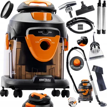 Vysavač VYSAVAČ PRO SUCHÉ A MOKRÉ VYSÁVÁNÍ S FUNKCÍ ČIŠTĚNÍ KOBERCŮ, VÝKONNÝ 2200W