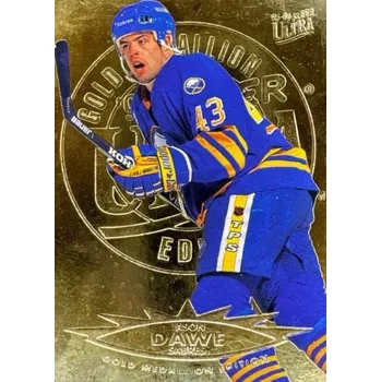 Karetní hra paralel karta JASON DAWE 95-96 Fleer Ultra Gold Medallion číslo 16