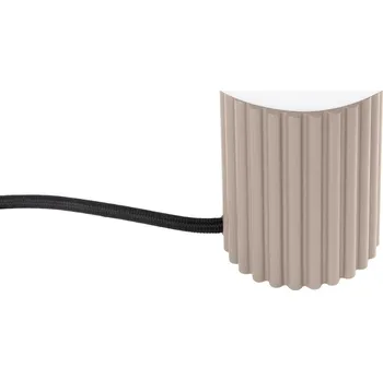 Lampička Stolní lampička SOLLUX LIGHTING Halo hnědá, výkon až 8 W