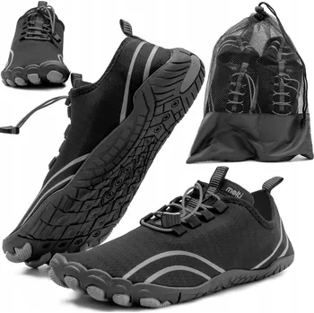 Boty do vody Boty Molti boty do vody, plážové plavání, ježci, šedé, velikost 41