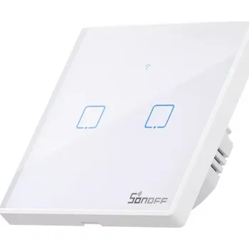vypínač Dotykový spínač osvětlení WiFi + RF 433 Sonoff T2 EU TX (2-kanálový)