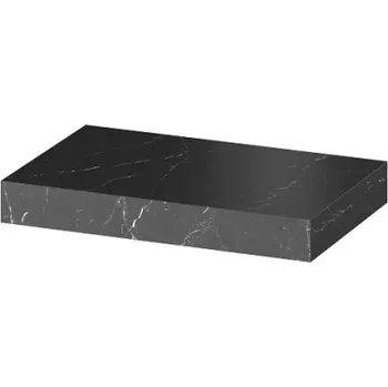 Nábytek Cersanit Kontra vrchní deska 80 černý mramor s konzolí 2ks S801-529