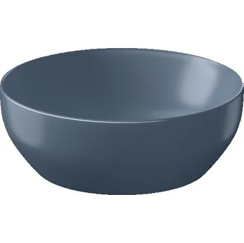 Cersanit Larga umyvadlo na desku kulaté 40 blue matt K677-050
