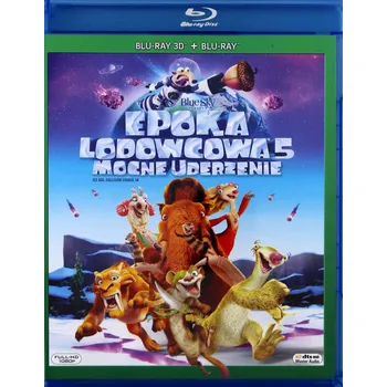 Blu-ray film Epoka lodowcowa 5: Mocne uderzenie Blu-ray 3D disk